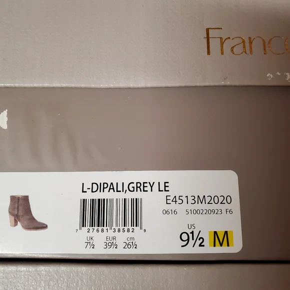 Franco sarto  ankle boots L-Dipali, Grey LE - Picture 10 of 10